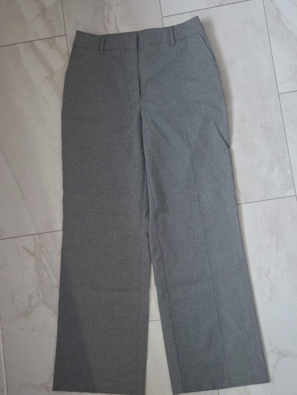 Reitmans Women's Wide Leg Dress Pants in Gray